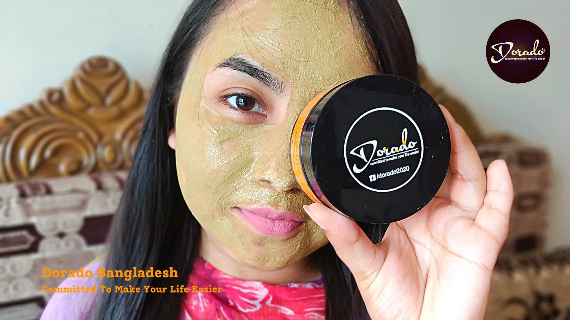 Load video: collagen booster face pack